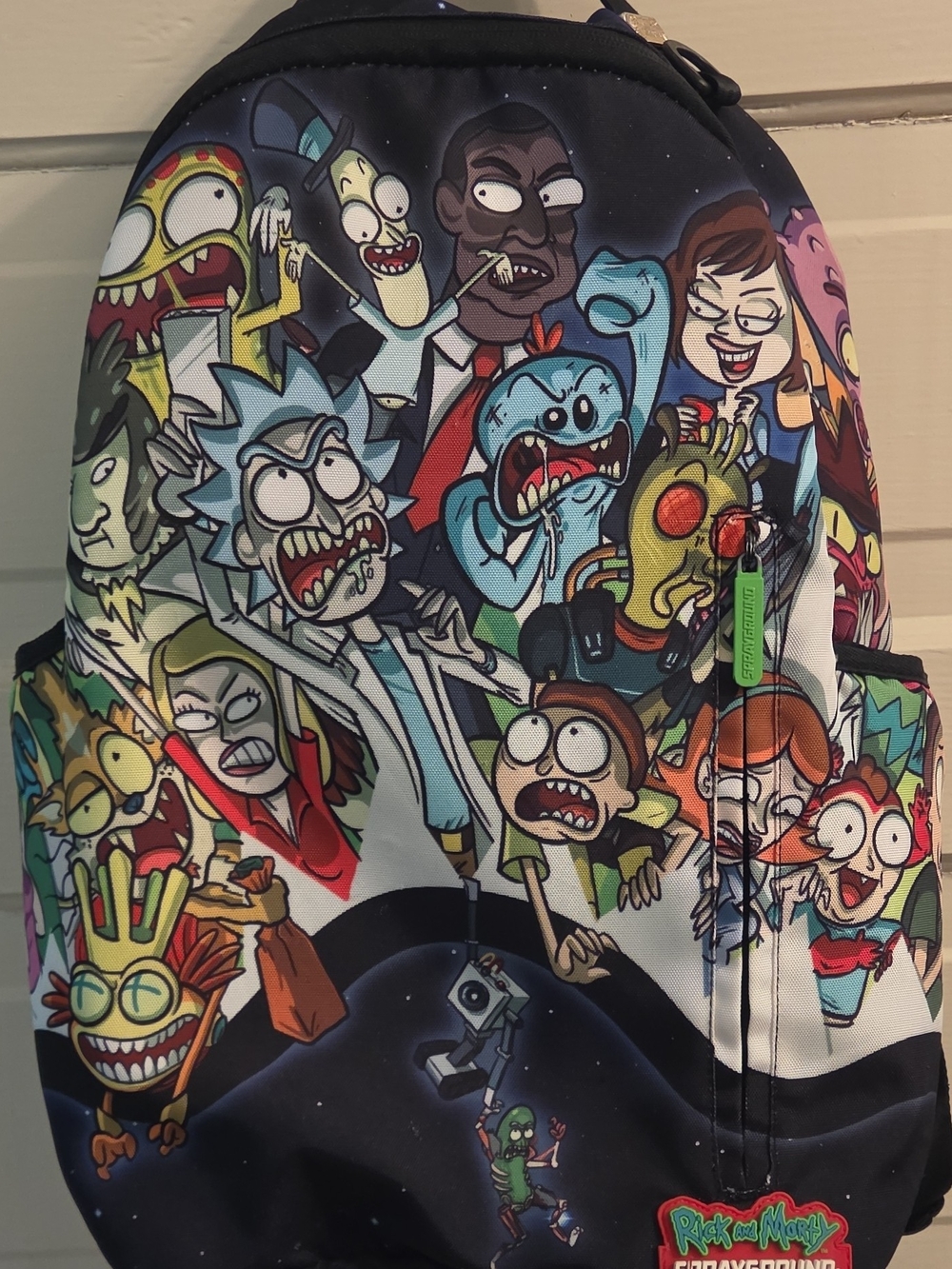 Sprayground Rick and Morty Multicolor Graphic Backpack